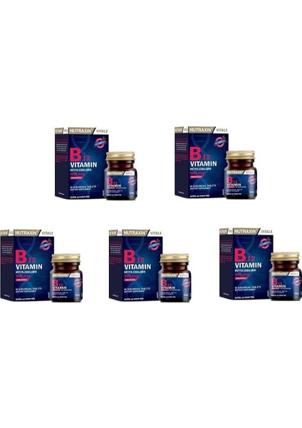 B12 Vitamin 1000 Mcg*5