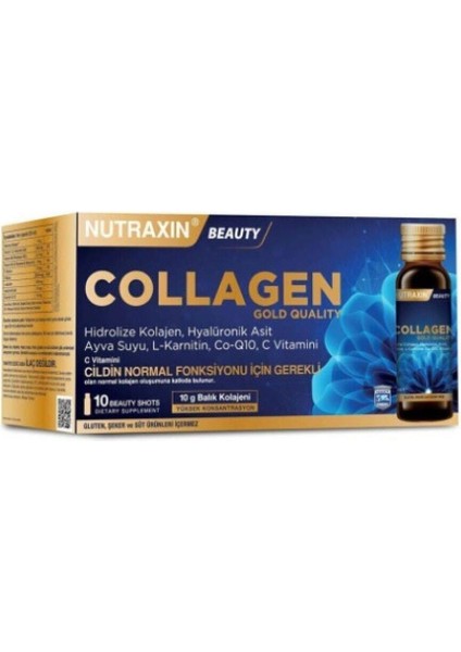 Beauty Gold Collagen - Takviye Edici Gıda 10x50ml