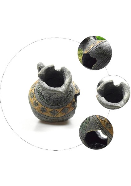 1 Adet Taşınabilir Simülasyon Vazo Narin Akvaryum Hideout Gizleme Mağarada Peyzaj Barınma Balık Tankı Dekorasyon Ev Akvaryum | Süslemeleri - (Yurt Dışından) modelleri