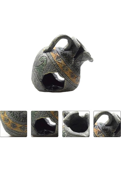 1 Adet Taşınabilir Simülasyon Vazo Narin Akvaryum Hideout Gizleme Mağarada Peyzaj Barınma Balık Tankı Dekorasyon Ev Akvaryum | Süslemeleri - (Yurt Dışından) fırsatları