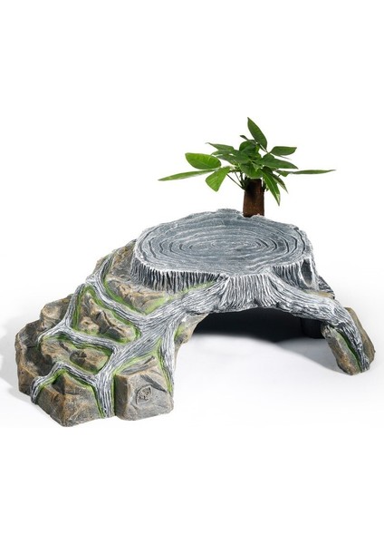 Reçine Sürüngenler Habitat Dekorasyon Gizleme Mağarası Kaplumbağa Kertenkele Sürüngen Tırmanma Gizleme Habitat Basınç Habitat Dekor | Habitat Dekor - (Yurt Dışından)