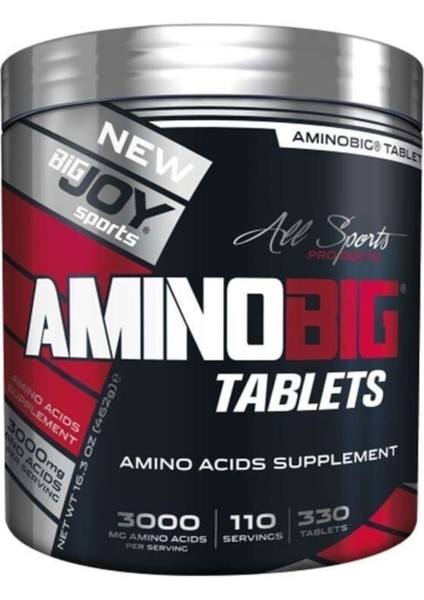 Big Joy Aminobig Amino Asit 330 Tablet