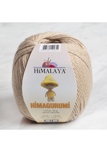 Himagurumi Bej 50 gr El Örgü Ipi - 30165