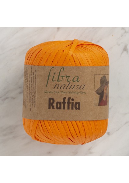 Fibra Natura Raffia 40GR Turuncu Kağıt Ip - 116-19