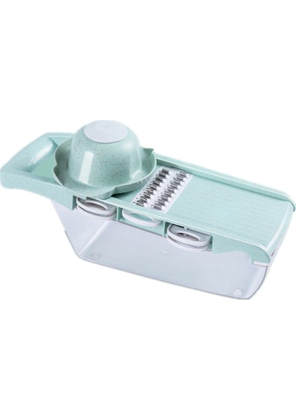 Sebze Kesici Çelik Bıçak ile Mandoline Dilimleme Patates Soyucu Havuç Peynir Rende Sebze Dilimleme Mutfak Aksesuarları Aracı - (Yurt Dışından)