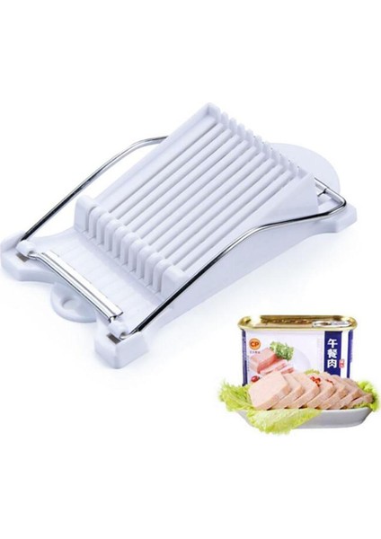 1 Adet Öğle Yemeği Et Dilimleyici Paslanmaz Çelik Muz Dilimleyici Meyve Yumurta Jambon Dilim Suşi Kesici Konserve Dilimleyici 22X12.5X5 cm 193G | Manuel Diller - (Yurt Dışından) fiyatları