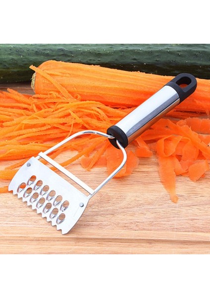 1 Adet Işlevli Paslanmaz Çelik Sebze Julienne Grater Peeler Çift Planya Taze Patates Meyve Havuç Buzdolabı Araçları | Manuel Dilimleyiciler - (Yurt Dışından) fırsatları
