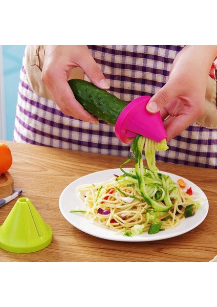 1 Adet Sebze Kesici Plastik Spiral Dilimleme Shred Soyucu Meyve Cihazı Mutfak Gadget Aksesuarları Pişirme Mutfak Meyve Aracı | Manuel Dilimleyiciler - (Yurt Dışından) modelleri