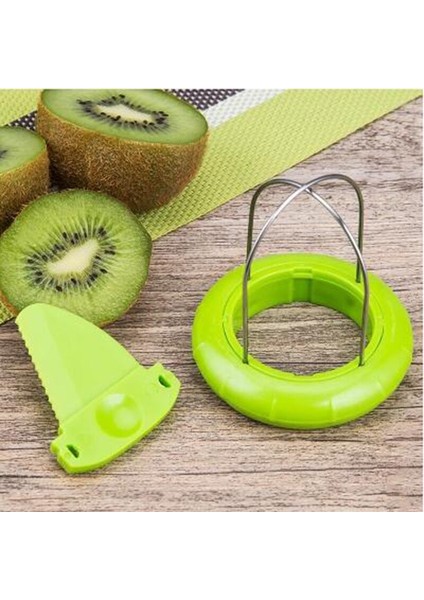 Mini Meyve Kivi Kesici Soyucu Dilimleme Mutfak Gadgets Araçları Kivi Pitaya Green Için Peeling Araçları | Corers - (Yurt Dışından)