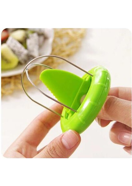 Mini Meyve Kivi Kesici Soyucu Dilimleme Mutfak Gadgets Araçları Kivi Pitaya Green Için Peeling Araçları | Corers - (Yurt Dışından)