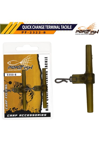 Quick Change Terminal Tackle T Fırdöndü (Sissy Aparatı)
