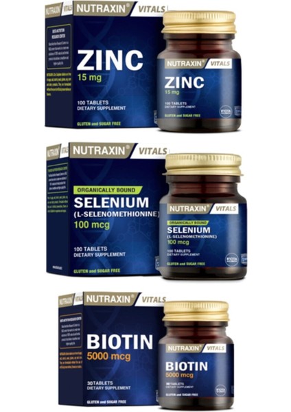 bagiışıklık Selenyum 100 Mcg 100 Tablet + D3 Vitamini 120 Tablet