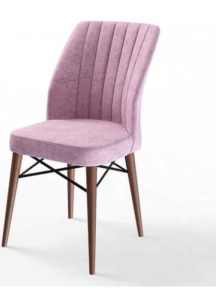 Concept Nef Serisi 70X114, Açılabilir Mdf Mutfak Masa Takımı, Barok Ahşap Desen Masa ve 6 Sandalye modelleri