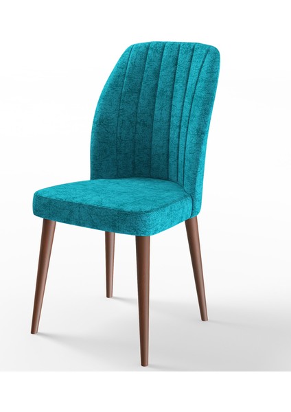 Concept Par Serisi 70X114, Açılabilir Mdf Mutfak Masa Takımı, Barok Ahşap Desen Masa ve 6 Sandalye modelleri