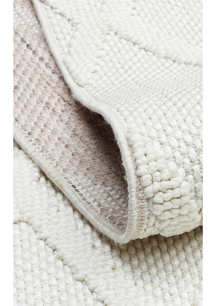 Cozy Czy 04 Cream Örgü Desenli Halı indirimleri