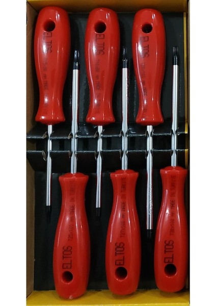 Eltos Torx Tornavida Seti 6'lı
