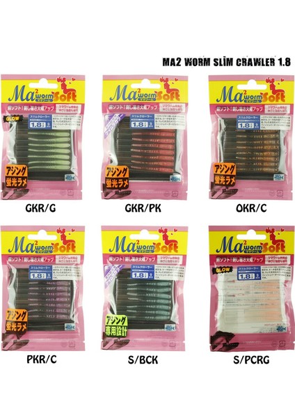 Slim Crawler 1.8 Silikon Yem modelleri