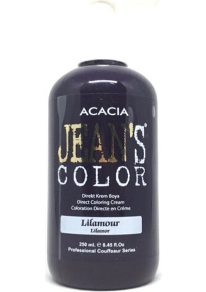 Acacia Jeans Color Saç Boyası Lilamor 250 Ml. Lilamour Amonyaksız Balyaj Renkli Saç Boyası