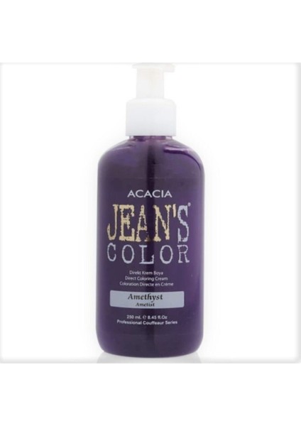 Acacia Jeans Color Ametist Saç Boyası 250ML. Ametist Amonyaksız Balyaj Renkli Saç Boyası