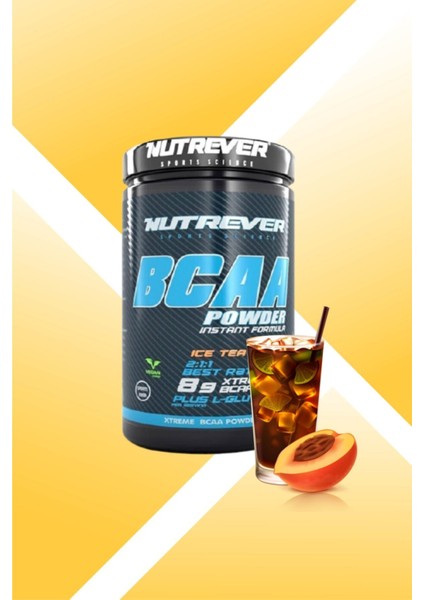 Bcaa Powder Ice Tea Şeftali Aromalı 500 gr