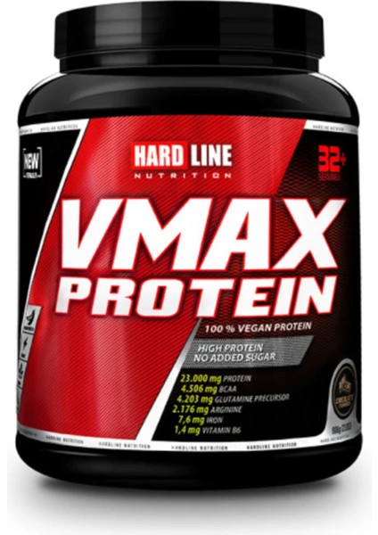 Hardline Nutrition Hardline Vmax Çikolatalı Protein Tozu 908 gr