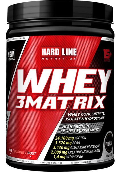 Hardline Whey 3matrix 454 gr Çikolatalı Protein Tozu