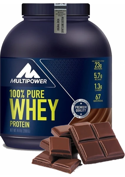 Whey Protein Çikolata Aroma 2000 gr Protein Tozu