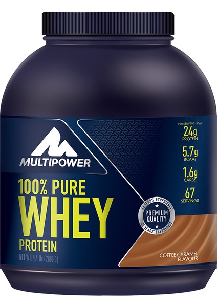 Pure Whey Protein 2000 gr Karamel