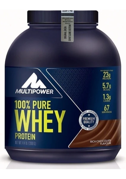 Whey Protein 2000GR Çikolata