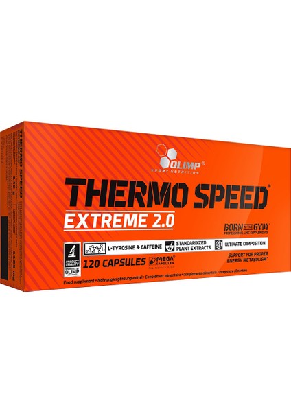 Thermo Speed Xtreme 120 Kapsül