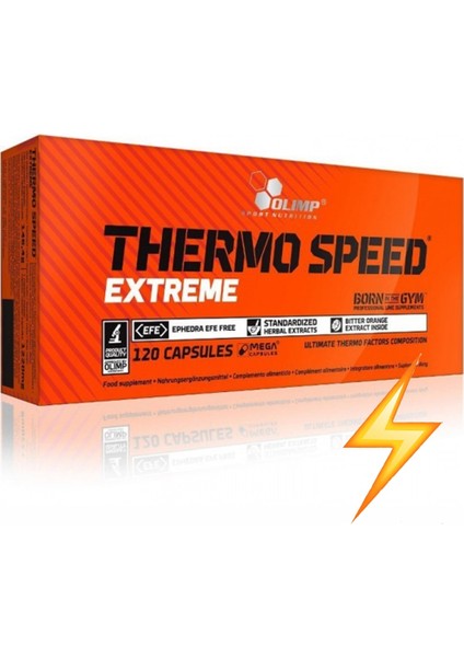 Thermo Speed Xtreme 120 Kapsül Enerji Güç