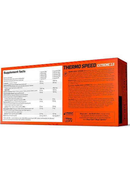 Olımp Thermo Speed Xtreme 120 Kapsül