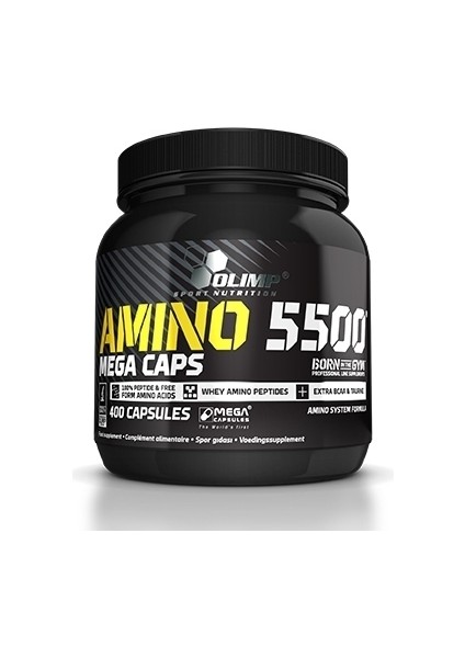 Amino 5500 400 Kapsül Aminoasit