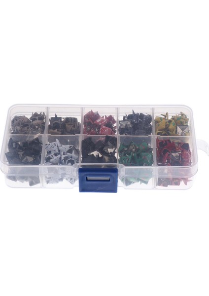 10 Stiller Scrawl Pyramid Pençe Çiviler Perçinler 8 mm (Yurt Dışından)
