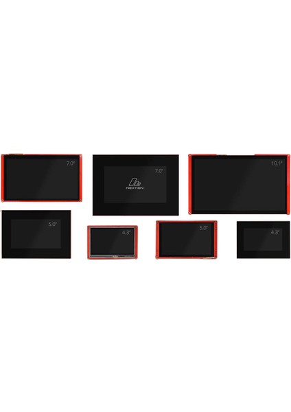 5 Inch Nextion HMI Display C-Kapasitif Ekran - Dokunmatik
