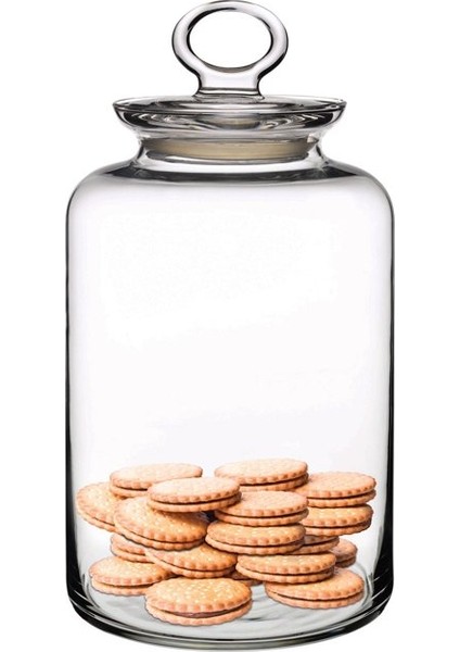 98677 Cam Kapaklı Kavanoz 2640CC - 4 Adet fiyatları