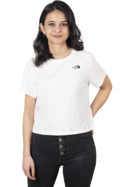 NF0A55AY W Foundation Crop Tee Kadın T-Shirt