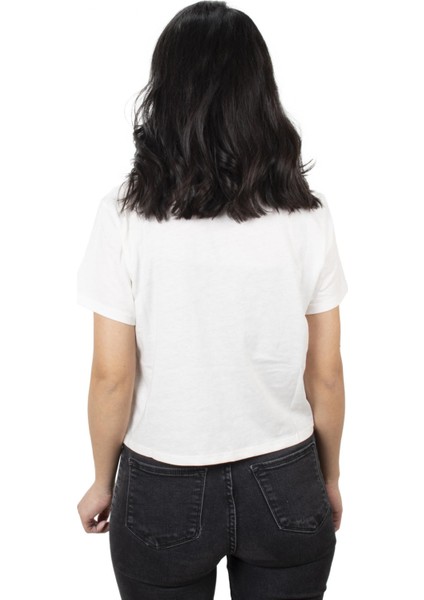 NF0A55AY W Foundation Crop Tee Kadın T-Shirt modelleri