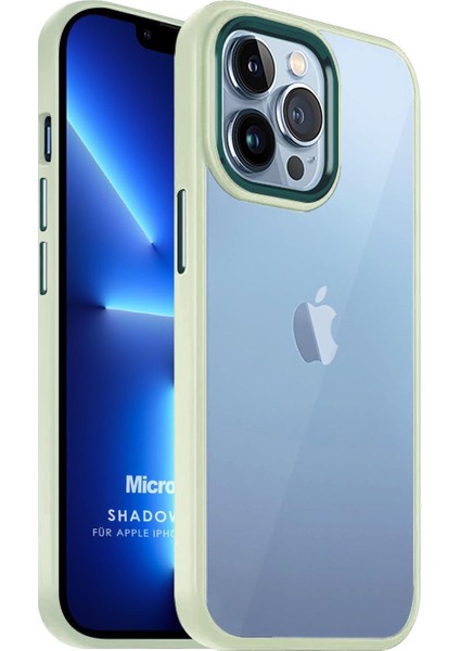 Apple iPhone 13 Pro Kılıf Shadow Planet Açık Yeşil