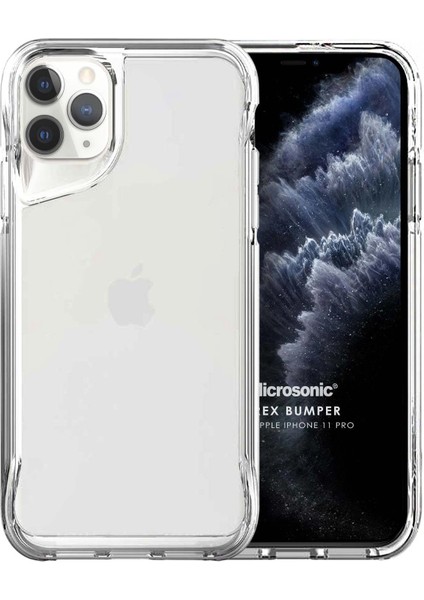 Apple iPhone 11 Pro Kılıf Trex Bumper Şeffaf