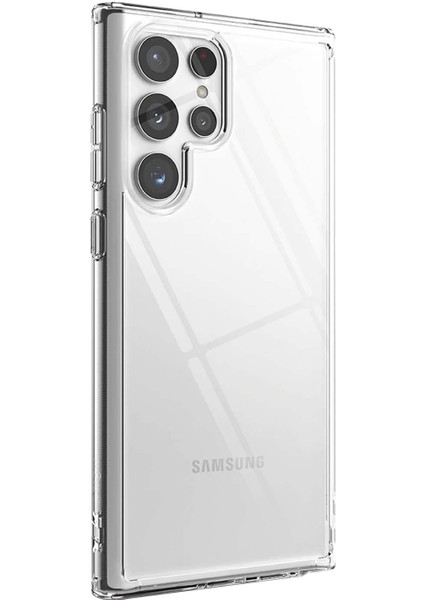Samsung Galaxy S22 Ultra Kılıf Heavy Drop Şeffaf