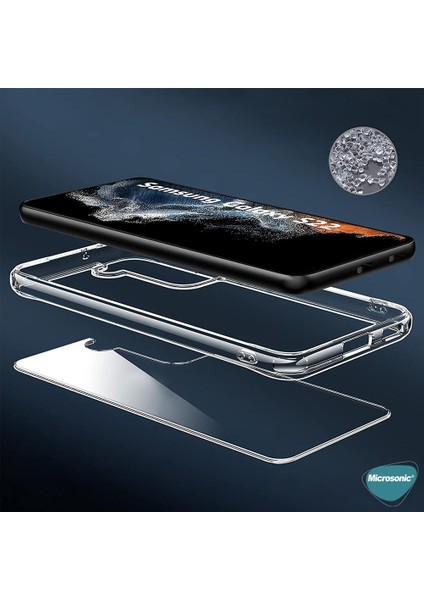 Samsung Galaxy S22 Ultra Kılıf Heavy Drop Şeffaf