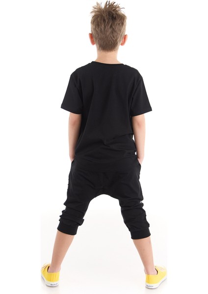 Basket Topu Erkek Çocuk T-shirt Kapri Şort Takım