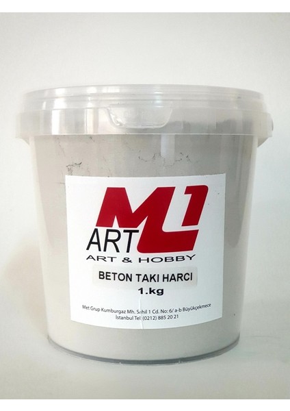 M1 Beton Takı Harcı Gri 1 kg