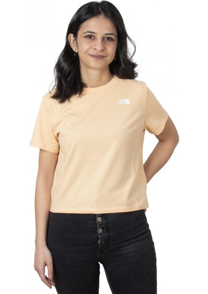 NF0A55AY W Foundation Crop Tee Eu Kadın T-Shirt