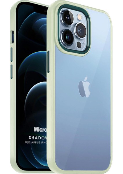 Apple iPhone 12 Pro Max Kılıf Shadow Planet Açık Yeşil