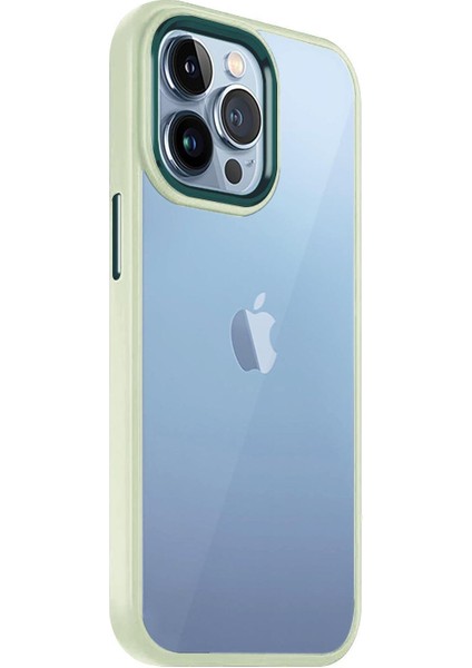 Apple iPhone 12 Pro Max Kılıf Shadow Planet Açık Yeşil