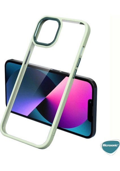 Apple iPhone 12 Pro Max Kılıf Shadow Planet Açık Yeşil
