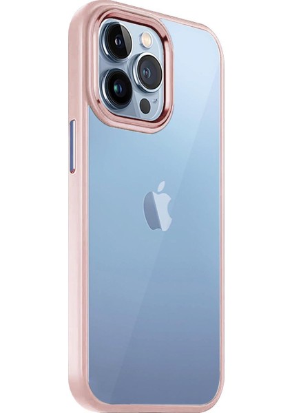 Apple iPhone 12 Pro Max Kılıf Shadow Planet Açık Pembe