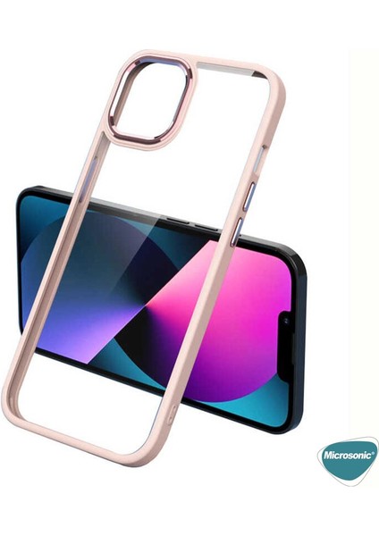 Apple iPhone 12 Pro Max Kılıf Shadow Planet Açık Pembe
